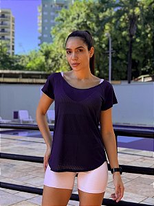 Camiseta Sarah azul marinho