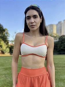 Top Concha Laranja LEGBOX