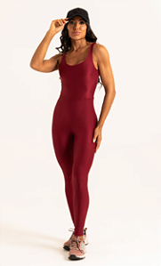 Macacão Sunshine marsala