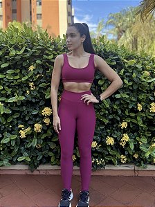 Calça legging Flow rosa
