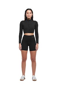 Jaqueta cropped preto