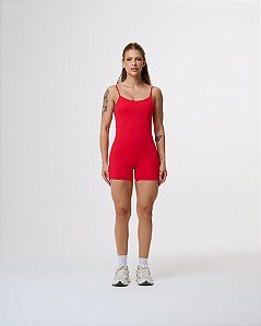 Macaquinho Race vermelho