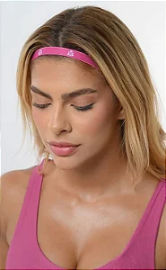 Faixa elástico rosa pink