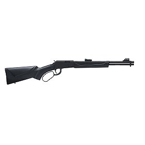 Rifle CBC Rio Bravo .22LR - Cano 18" Oxidado - Coronha em Polímero Preta