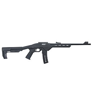 Rifle CBC .22LR Semiautomático Tactical - Coronha Tática em Polímero Preto