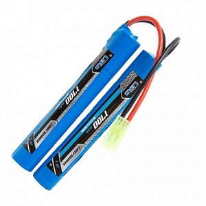Bateria Airsoft Nimh 9.6v 1700mah Mini Tamiya - Leão Modelismo