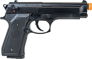 AIRSOFT PISTOLA BERETTA M92 KWC SPRING 6MM - PRETA