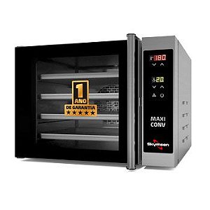 Forno Turbo Elétrico Compacto Com 4 Assadeiras Sem Vapor 3000W - 220V - Maxiconv Sv