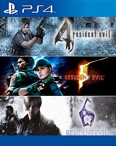 Resident Evil Pacote Triplo PS4 Digital