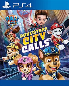 Patrulha Canina: O Filme A Cidade da Aventura está chamando PS4 Digital