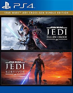 Jedi Fallen Order e Jedi Survivor PS4 Mídia Digital