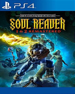 Legacy of Kain Soul Reaver 1 e 2 Remastered para PS4