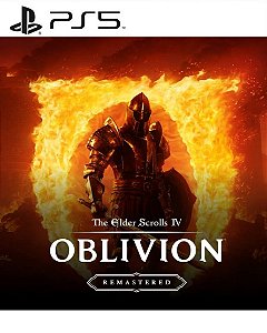 The Elder Scrolls IV Oblivion Remastered PS5 Mídia Digital