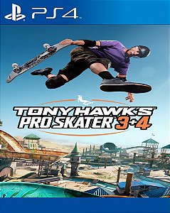 Tony Hawks Pro Skater 3 + 4 PS4 Mídia Digital
