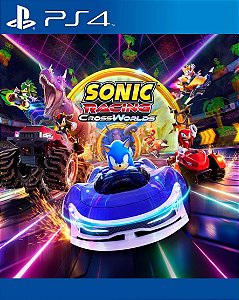 Sonic Racing: CrossWorlds PS4 Mídia Digital