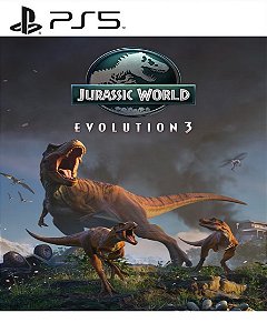 Jurassic World Evolution 3 PS5 Mídia Digital