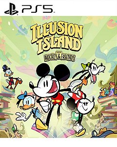 A Ilha da Ilusão Disney com Mickey e seus Amigos PS5 Mídia Digital