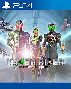 KAMEN RIDER memory of heroez PS4 Mídia Digital