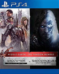 Terra-média: Conjunto das Sombras PS4 Mídia Digital