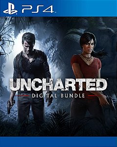UNCHARTED 4: A Thiefs End e UNCHARTED: The Lost Legacy PS4 Mídia Digital