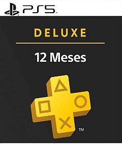 PlayStation Plus Deluxe 12 Meses PS5 - Mídia Digital ( Leia a Descrição )