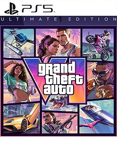 GTA 6 Grand Theft Auto VI Ultimate Edition PS5 Mídia Digital