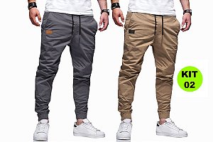 Dupla de Joggers Camufladas