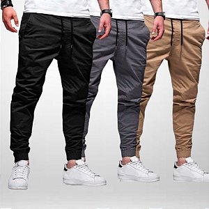 Kit 3 Joggers Camufladas