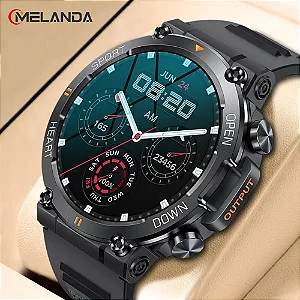 Smartwatch esportivo, rastreador de fitness, k56, 1.39 "hd, 400mah.