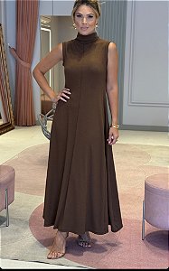 Vestido MIDI chocolate
