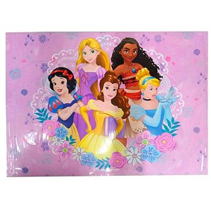 KIT DECORATIVO FESTA JARDIM DAS PRINCESAS - CONTÉM 01 PAINEL 64 X 45CM + 1 FOLHA DESTACAVEL - REGINA FESTAS