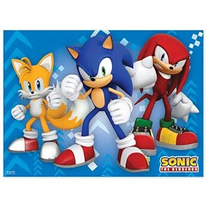 Máscaras Com Personagens - Festa Sonic, Knuckles E Tails