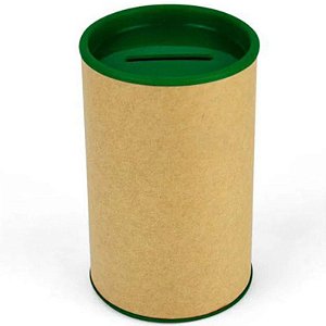 COFRINHO PARA LEMBRANCINHA DE PAPEL TAMPA VERDE - COM 06 UNIDADES - NC TOYS