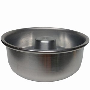 FORMA DE BOLO TORTA SUÍÇA BOLO DA VOVÓ 18 X 8 CM - COD 6035 - COM 01 UNIDADE - METASA