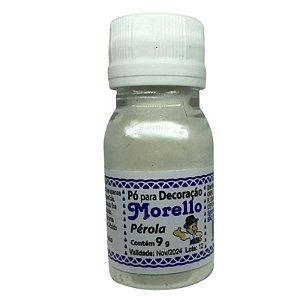 PÓ PARA DECORAÇÃO - BRILHO PEROLA - 10G - MORELLO