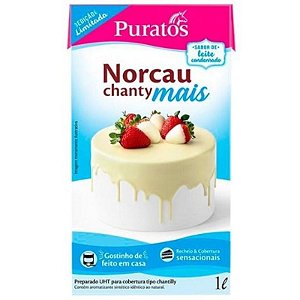 CHANTILLY NORCAU CHANTY MAIS LEITE CONDENSADO - 1L - PURATOS NORCAU