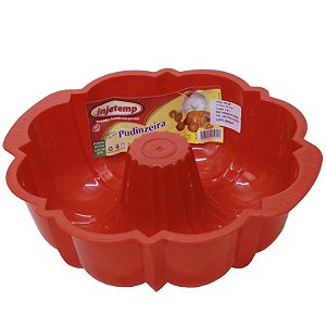 FORMA PARA  PUDIM 1,8 L - CORES VARIADAS - COM 01 UNIDADE - INJETEMP