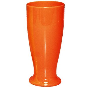 TAÇA MINI TULIPA - LARANJA NEON - 220ML - 01 UNIDADE - LSCTOYS