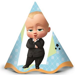 CHAPÉU  DE ANIVERSÁRIO FESTA O PODEROSO CHEFINHO - COM 12 UNIDADES - REGINA FESTAS