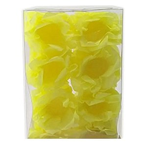 FORMINHA PARA DOCES FINOS - R82 CREPOM NEON AMARELO - 40 UNIDADES - MAXIFORMAS