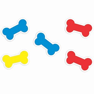 APLIQUE OSSINHOS   FESTA  PATRULHA CANINA - REF 351001 - COM 06 UNIDADES - PIFFER