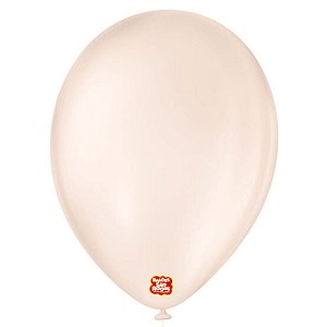 BALÕES DE LÁTEX  9" LINHA CANDY COLORS LARANJA - COM 25 UNIDADES - SÃO ROQUE