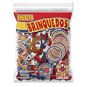 PIRULITO CHUPETA BRINQUEDOS - CONTÉM 400G - SANTA RITA