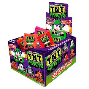 CHICLETE HALLOWEEN RECHEADO TNT ARREPIO 172G - RICLAN