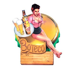 FESTA DO BOTECO MULHER - CONTÉM 1 UNIDADE - LOJA DO ABENÇOADO