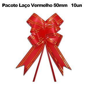 LAÇO MÁGICO FÁCIL 50MM FITA COM FILETE DOURADO LACINHO PRESENTE PRÁTICO DECORAÇÃO LEMBRANÇA