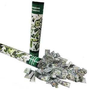 LANÇA  CONFETE DE DINHEIRO CHUVA DE DINHEIRO - CONTÉM 01 UNIDADE - LOJA DO ABENÇOADO