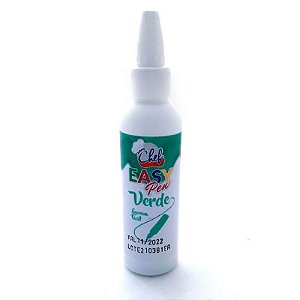 CORANTE EM GEL EASY PEN - VERDE - CONTÉM 60G - ICEBERG CHEF