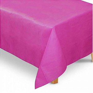 TOALHA DE MESA DE TNT PINK TAM 2,00 X 1,40M - CONTÉM 01 UNIDADE - SUPPER