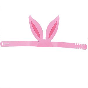 MASCARA PASCOA ORELHAS ROSA - PÁSCOA - 01 UNIDADE - REF.:203048 - PIFFER